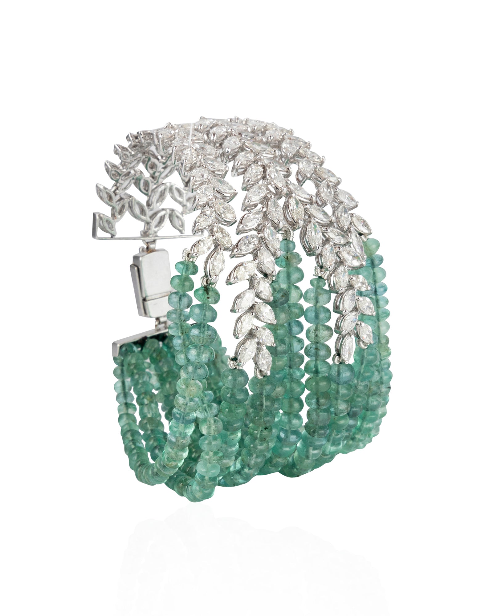 Double the Fun Emerald Bracelet | AMARIS JEWELS | Fine Jewelry 