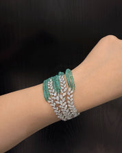 Double the Fun Emerald Bracelet | AMARIS JEWELS | Fine Jewelry 