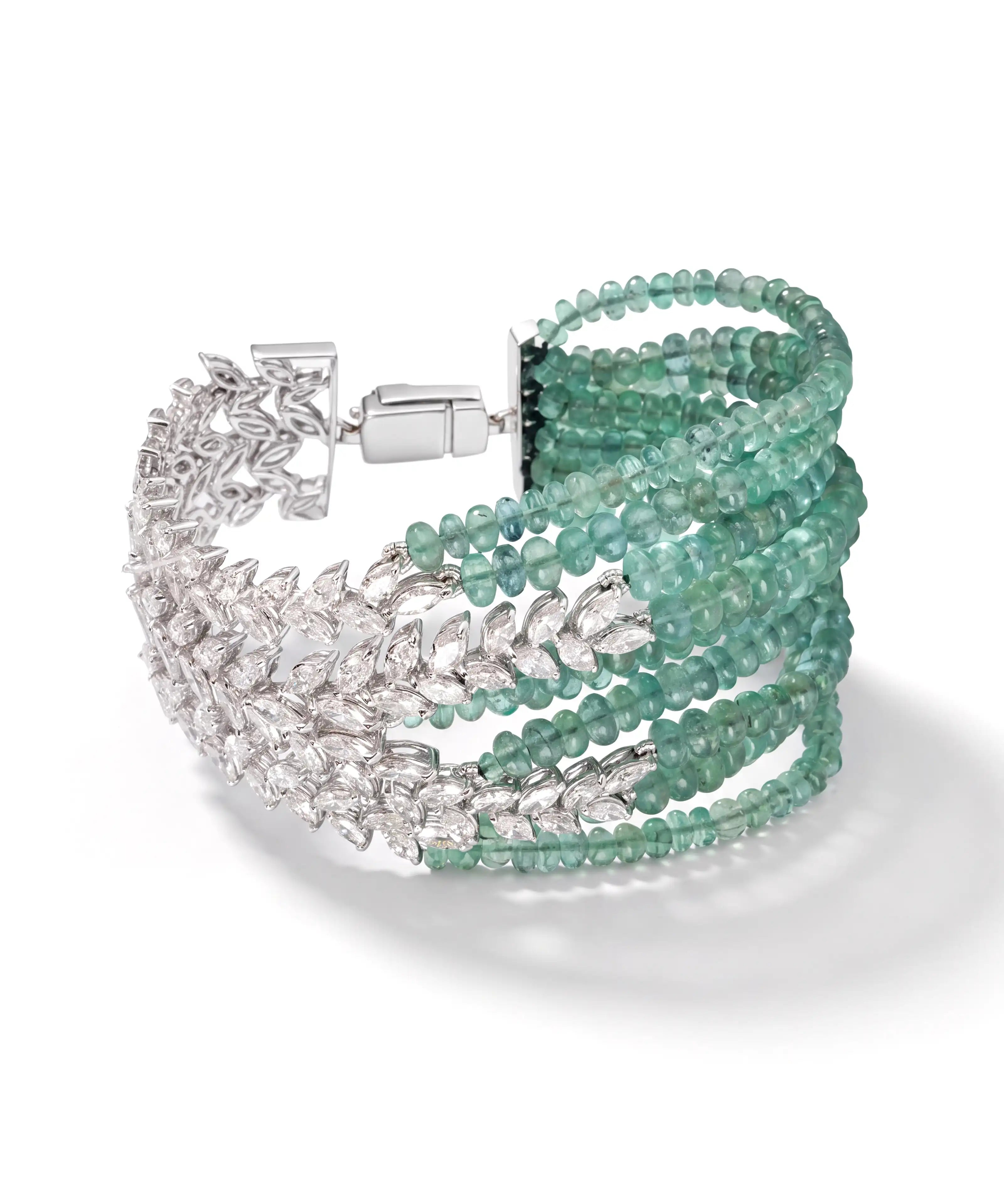 Double the Fun Emerald Bracelet | AMARIS JEWELS | Fine Jewelry