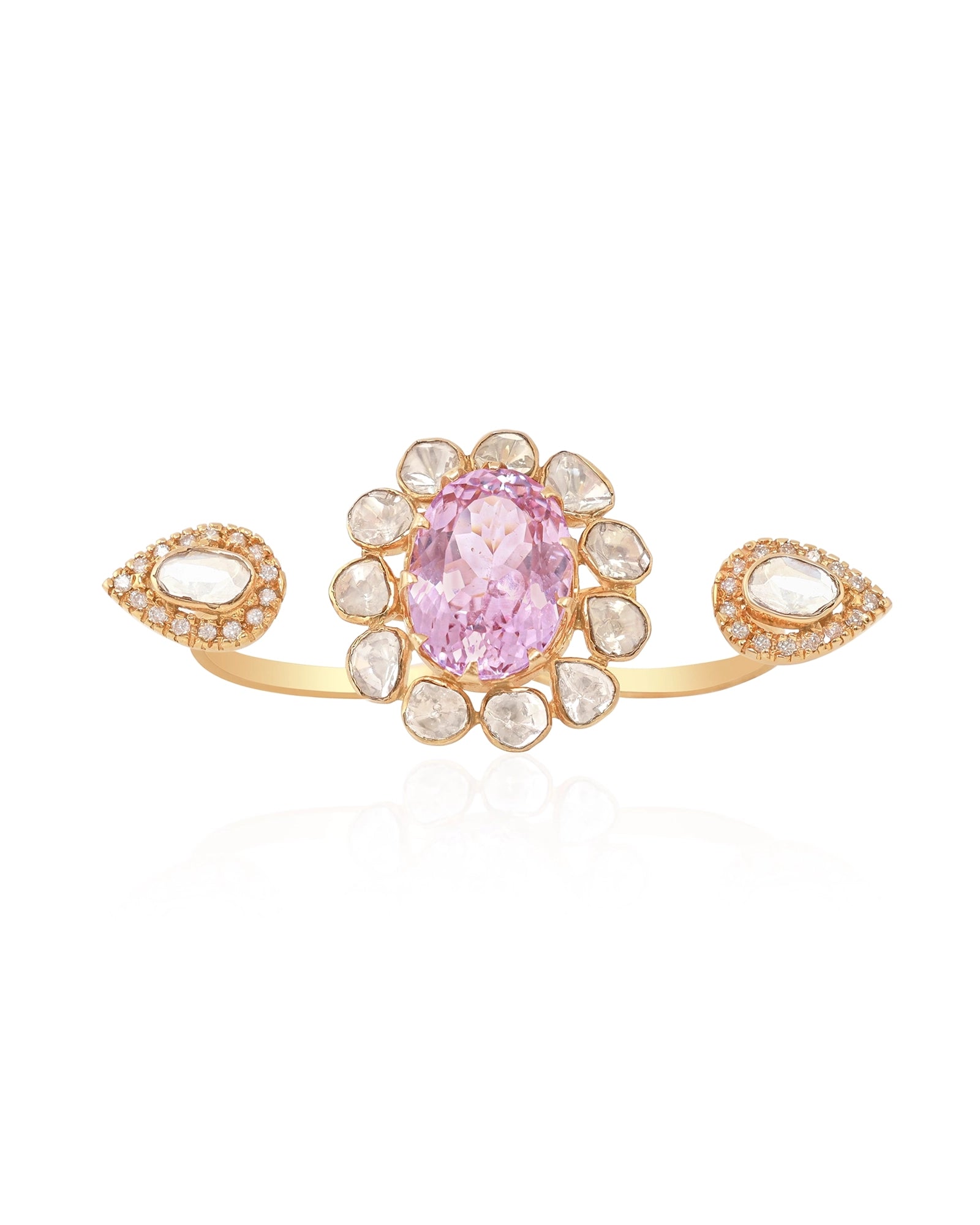 Double the Fun Ring (Kunzite) | AMARIS JEWELS | Fine Jewelry 