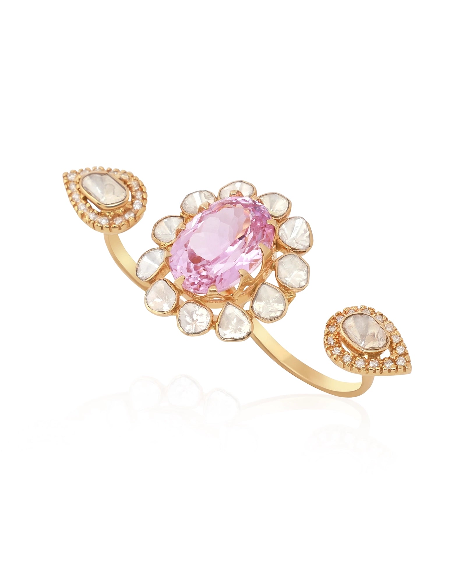 Double the Fun Ring (Kunzite) | AMARIS JEWELS | Fine Jewelry 