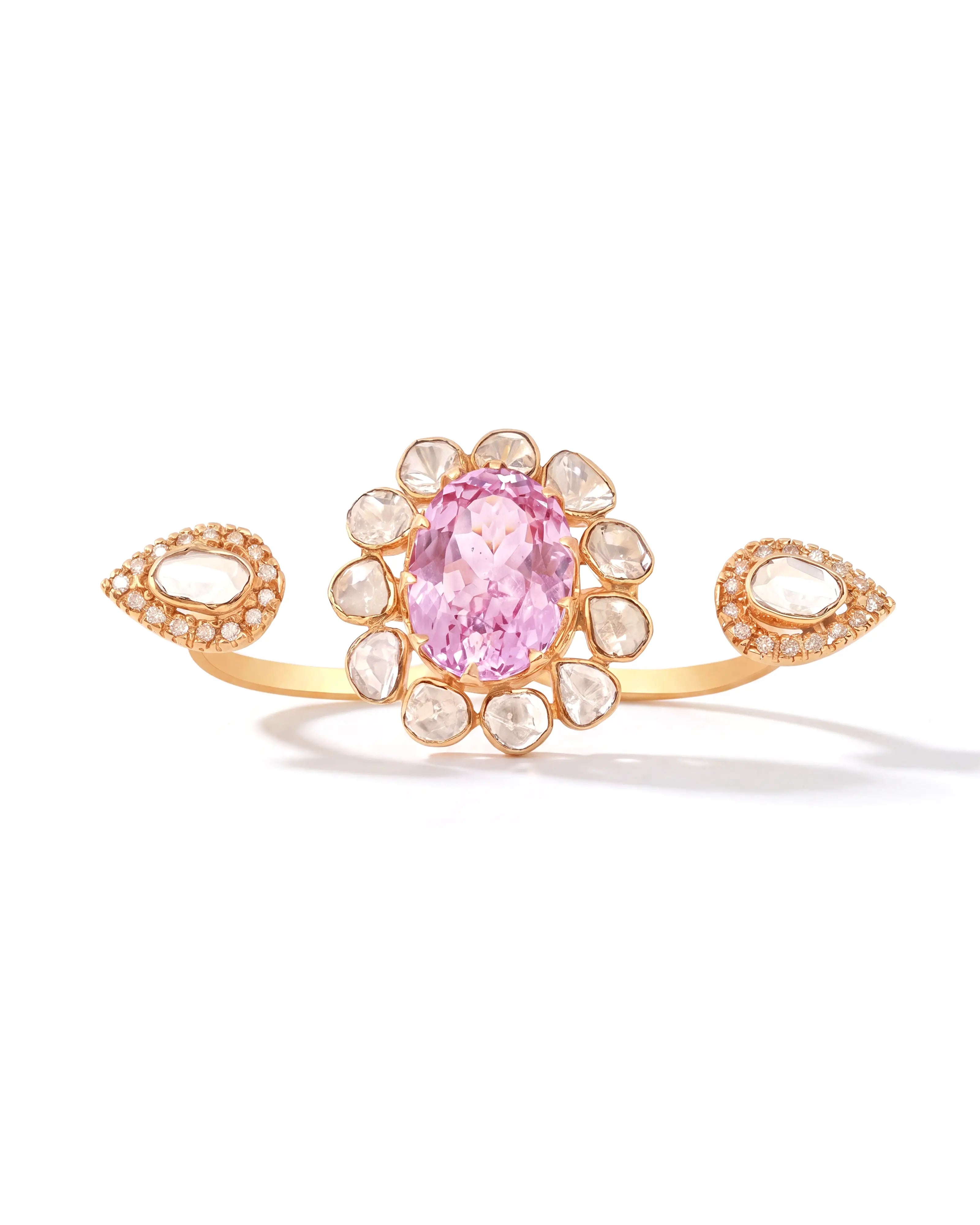 Double the Fun Ring (Kunzite) | AMARIS JEWELS | Fine Jewelry