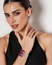 Double the Fun Ruby Bracelet | AMARIS JEWELS | Fine Jewelry 