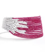 Double the fun choker (Ruby) | AMARIS JEWELS | Fine Jewelry