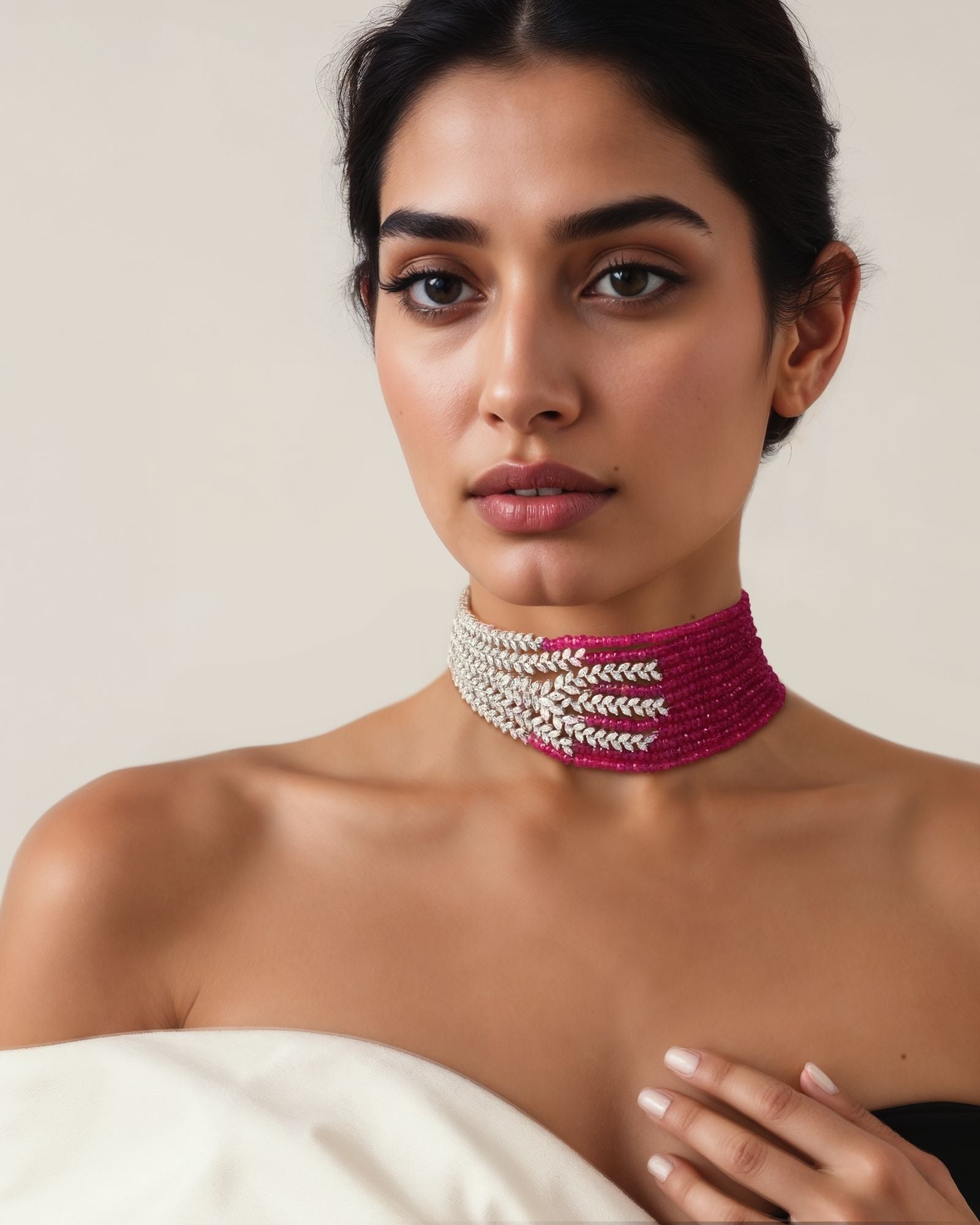 Double the fun choker (Ruby)