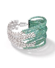 Double the Fun Emerald Bracelet