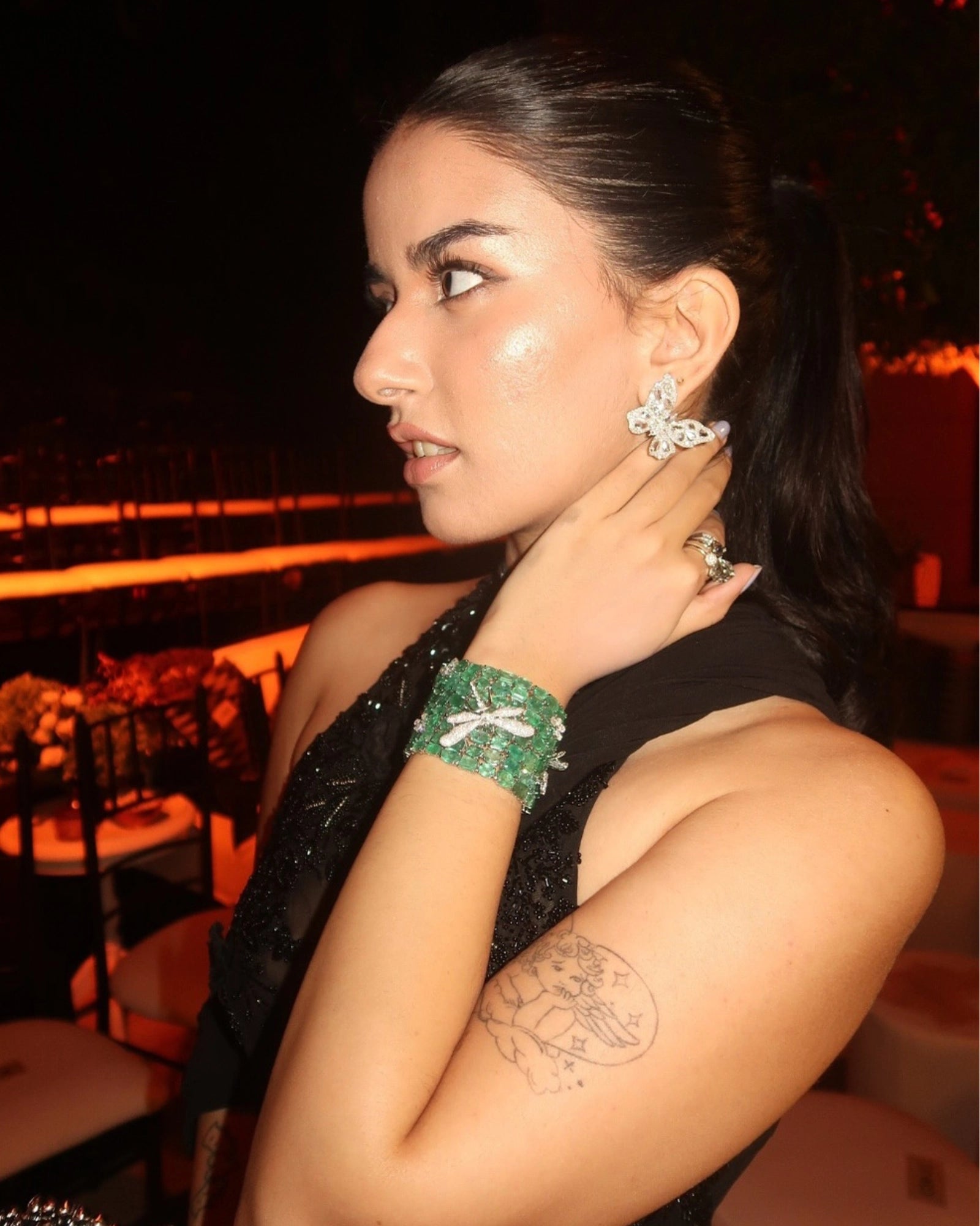 Dragonfly Bracelet Cum Necklace | AMARIS JEWELS | Fine Jewelry 