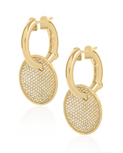 Drop Disc Earrings | AMARIS JEWELS | Fine Jewelry 