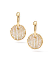 Drop Disc Earrings | AMARIS JEWELS | Fine Jewelry