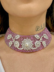 Dusk Till Dawn Choker (Pink Sapphires) | AMARIS JEWELS | Fine Jewelry 