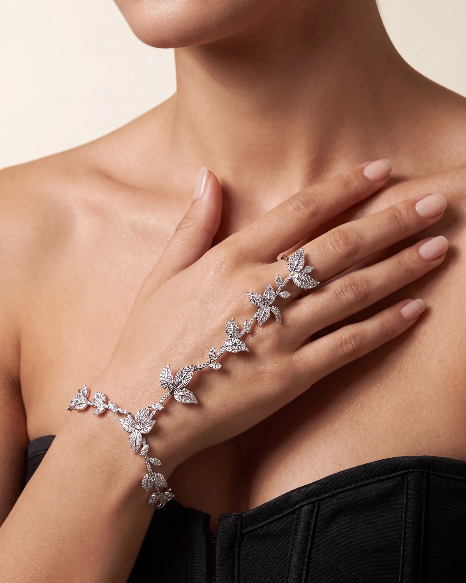 Eden Garden Hand Harness | AMARIS JEWELS | Fine Jewelry