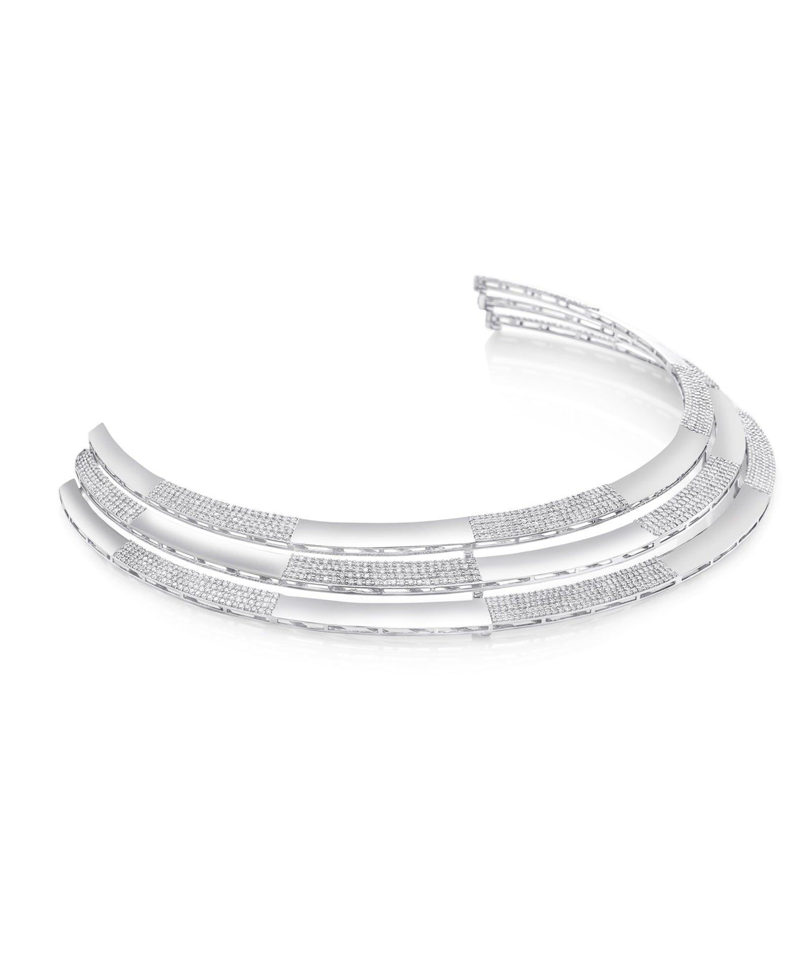 Egyptian Necklace- White Gold | AMARIS JEWELS | Fine Jewelry 