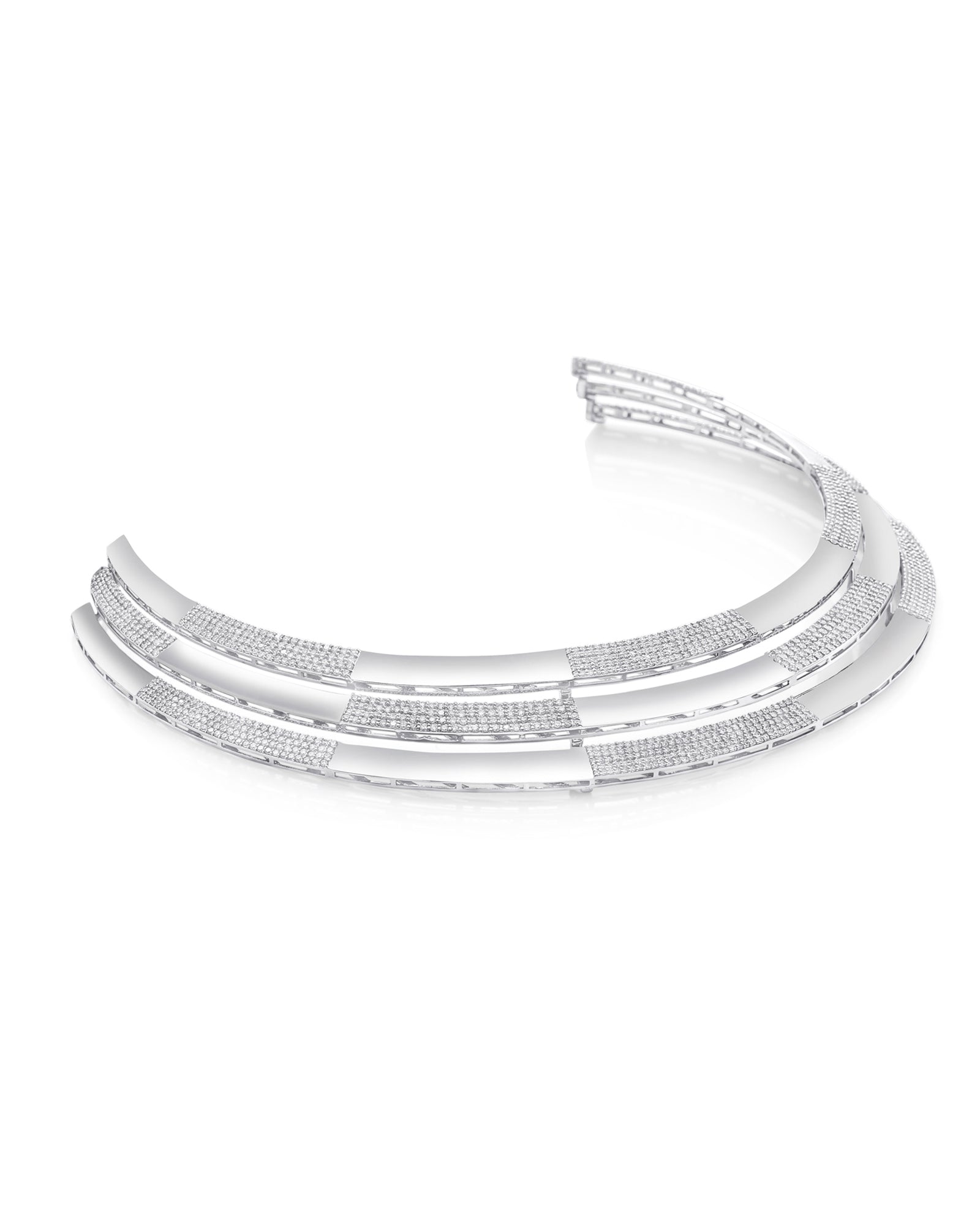 Egyptian Necklace- White Gold | AMARIS JEWELS | Fine Jewelry 