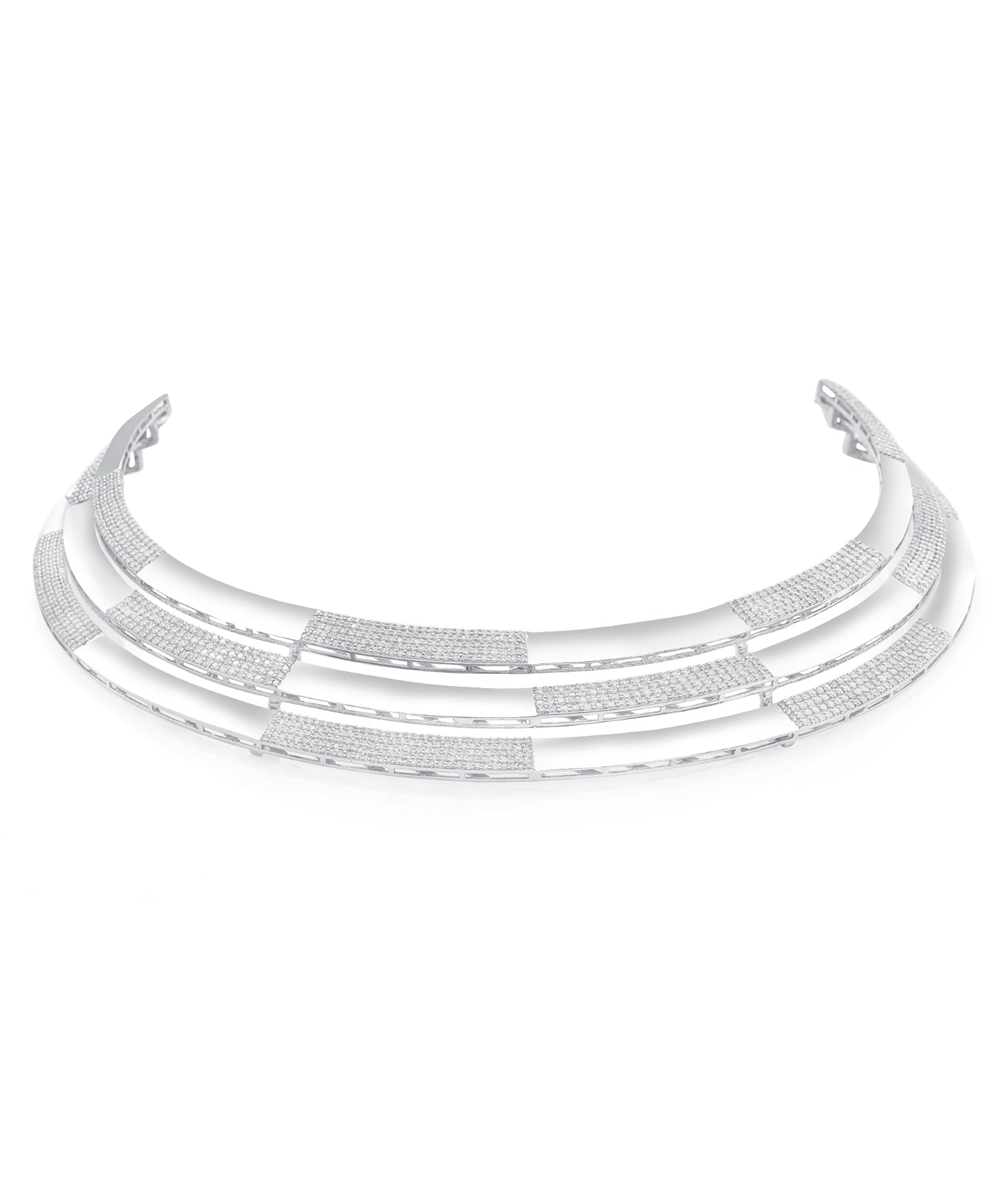 Egyptian Necklace- White Gold | AMARIS JEWELS | Fine Jewelry 