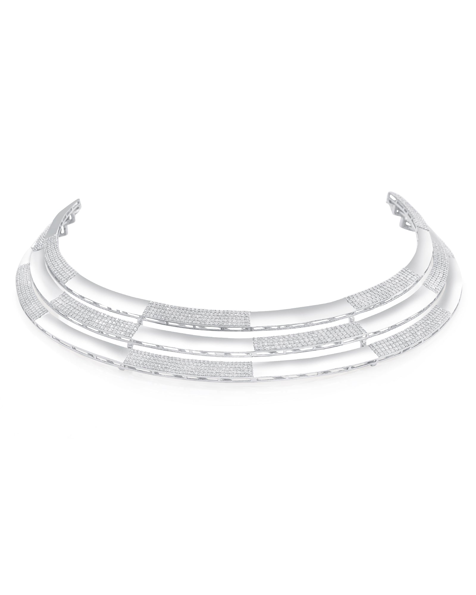 Egyptian Necklace- White Gold | AMARIS JEWELS | Fine Jewelry 