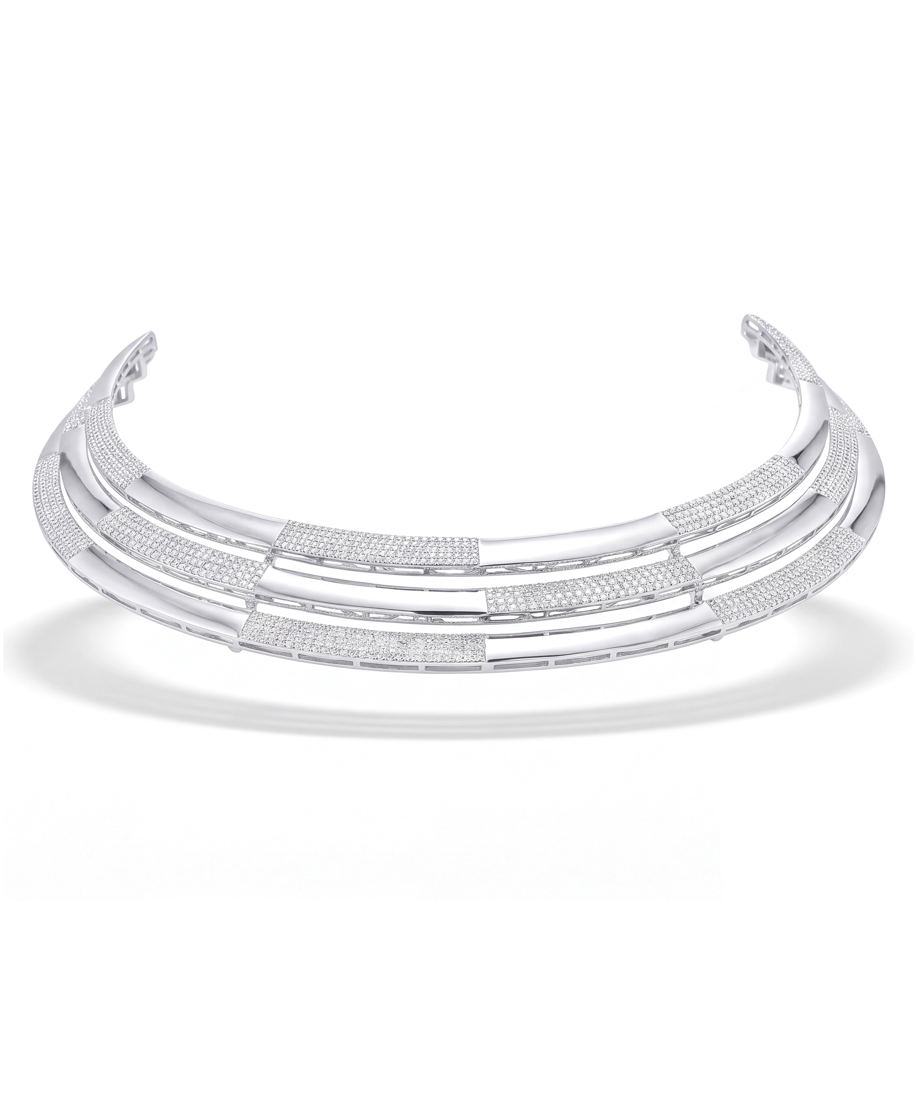 Egyptian Necklace- White Gold | AMARIS JEWELS | Fine Jewelry