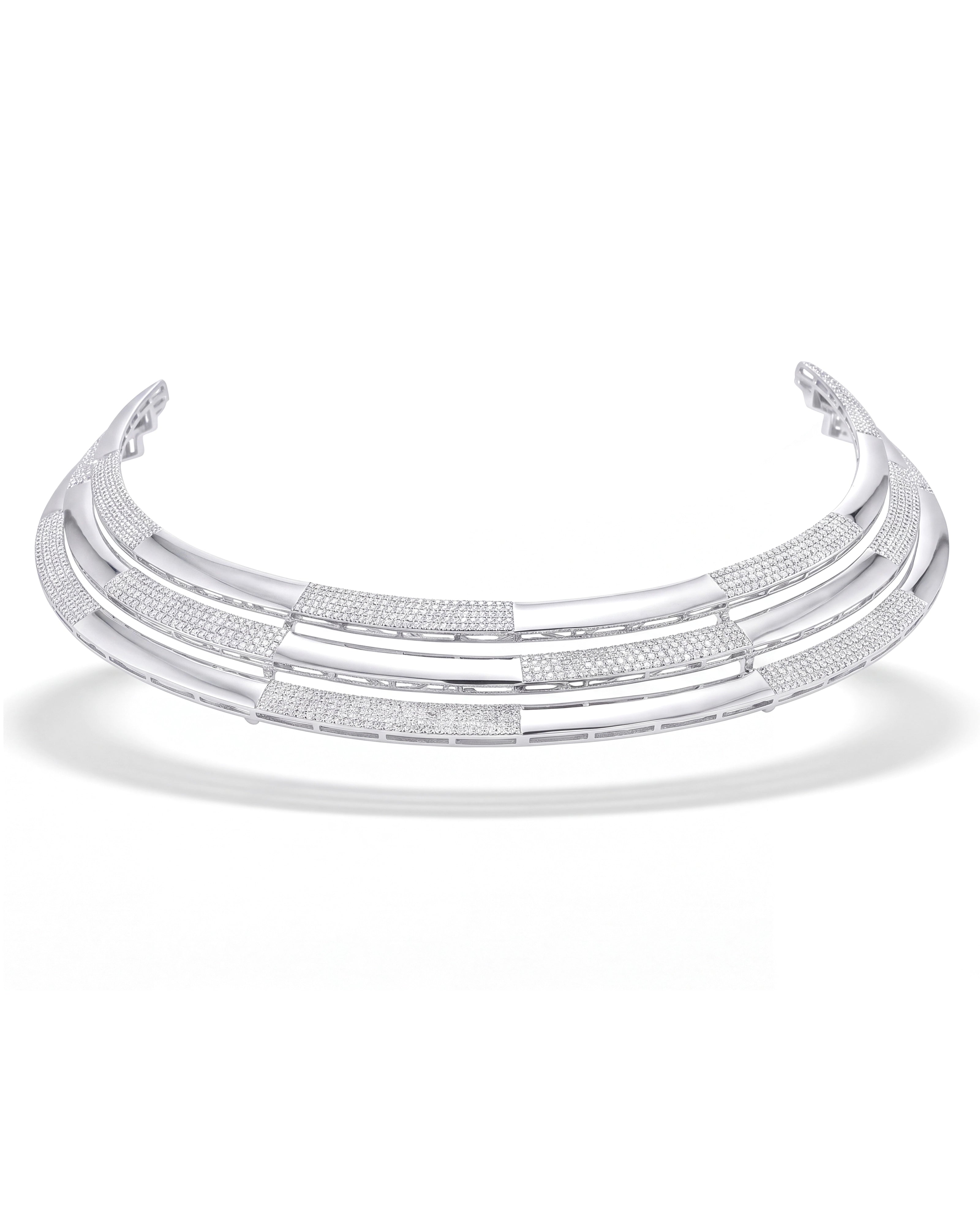 Egyptian Necklace- White Gold | AMARIS JEWELS | Fine Jewelry