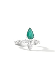 Emerald Anchor Ring | AMARIS JEWELS | Fine Jewelry