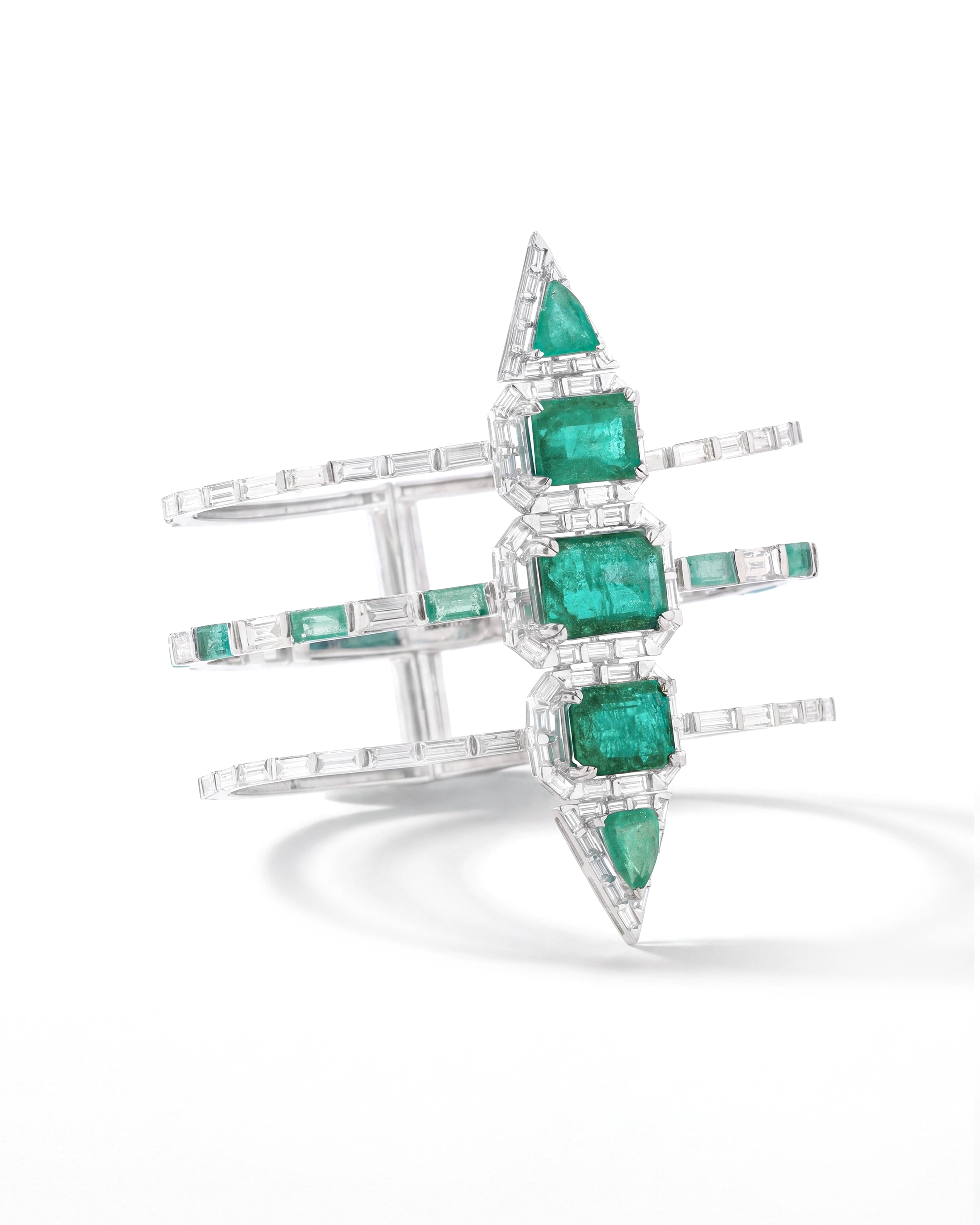 Emerald Axis Bracelet | AMARIS JEWELS | Fine Jewelry