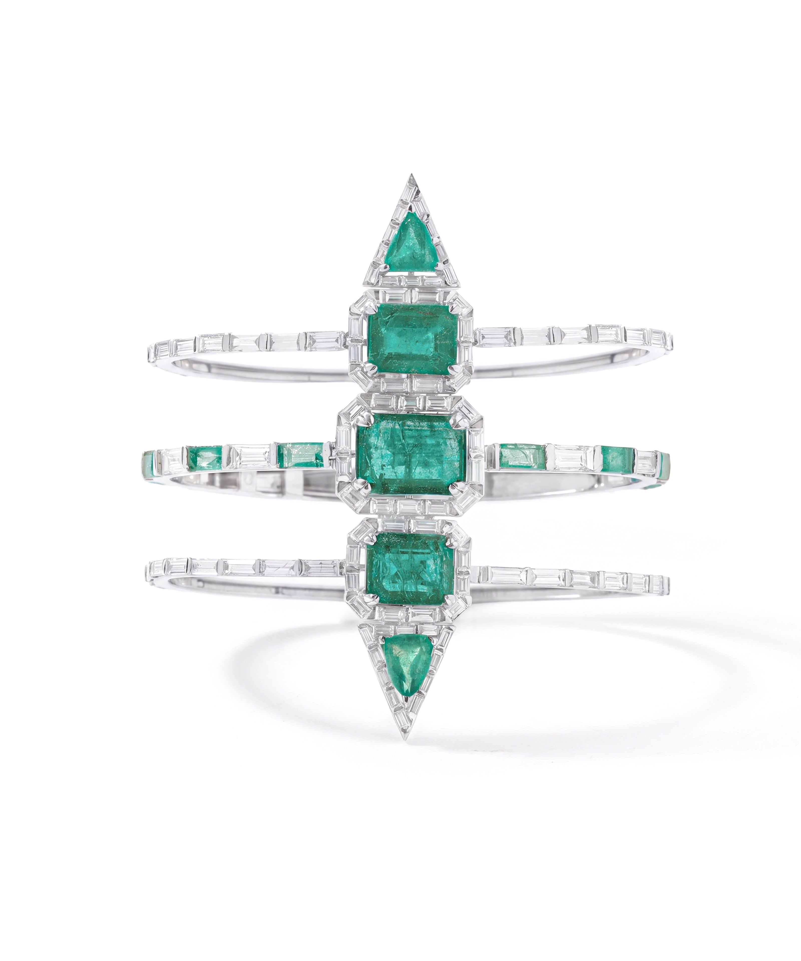 Emerald Axis Bracelet | AMARIS JEWELS | Fine Jewelry