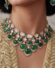 Emerald Bagh Choker | AMARIS JEWELS | Fine Jewelry 