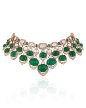 Emerald Bagh Choker | AMARIS JEWELS | Fine Jewelry 