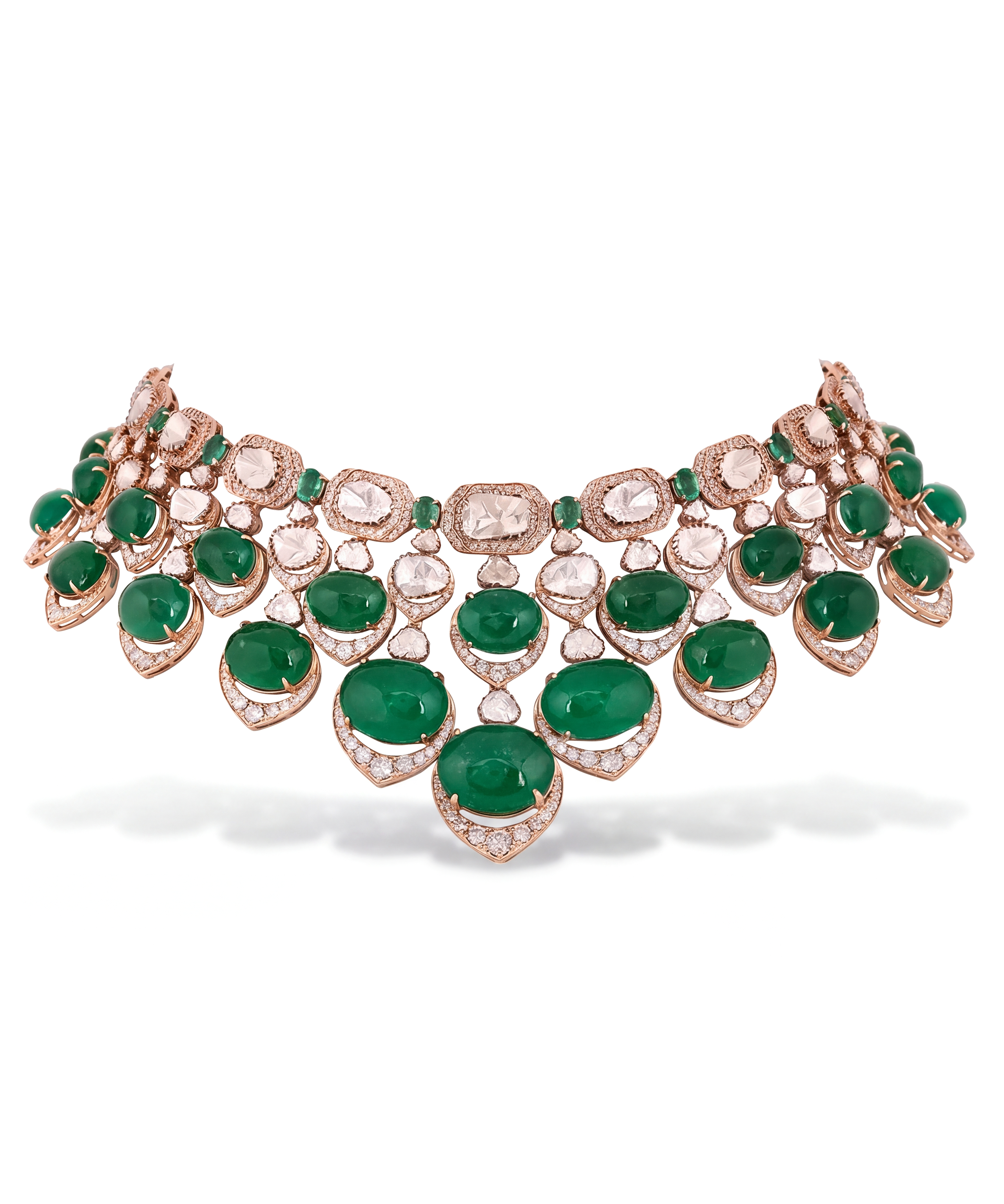 Emerald Bagh Choker | AMARIS JEWELS | Fine Jewelry