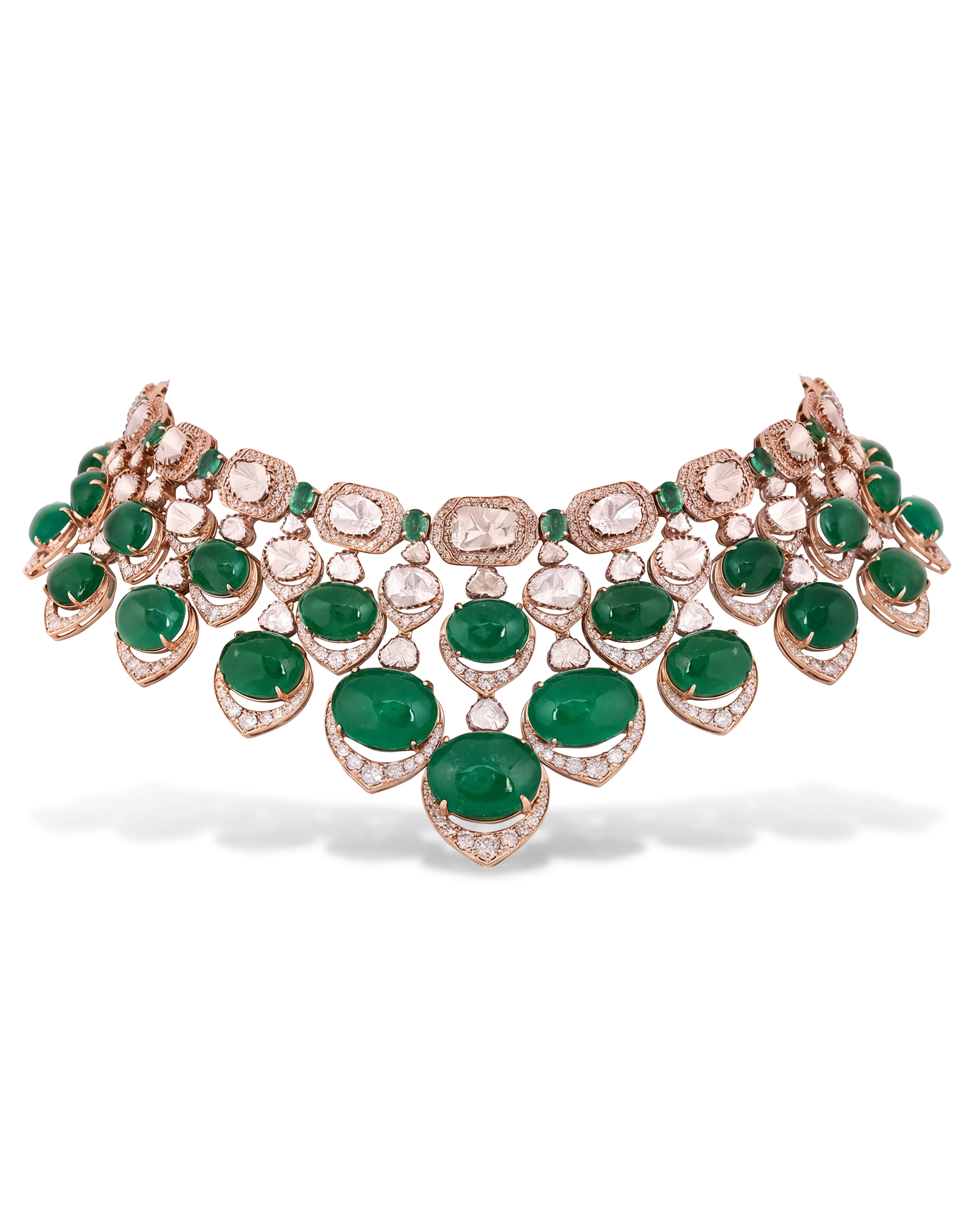 Emerald Bagh Choker | AMARIS JEWELS | Fine Jewelry