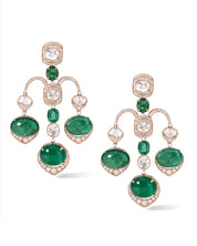 Emerald Bagh Earrings | AMARIS JEWELS | Fine Jewelry