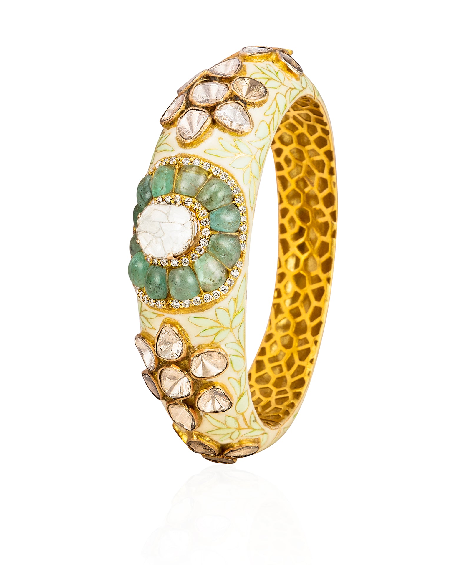 Emerald Bloom Bracelet | AMARIS JEWELS | Fine Jewelry 