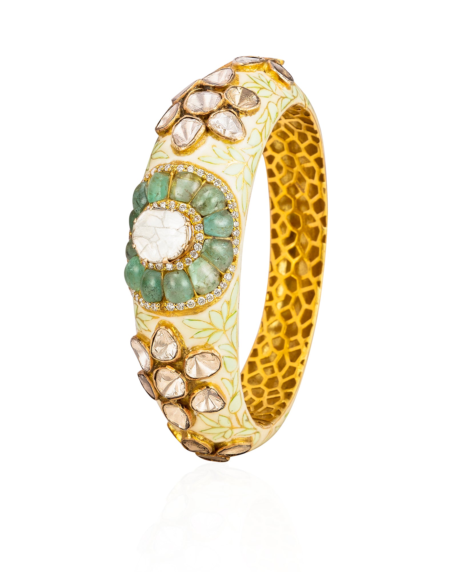 Emerald Bloom Bracelet | AMARIS JEWELS | Fine Jewelry 