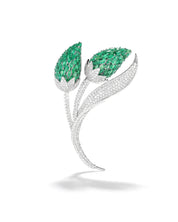 Emerald Bloom Brooch | AMARIS JEWELS | Fine Jewelry