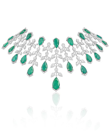 Emerald Bloom Necklace