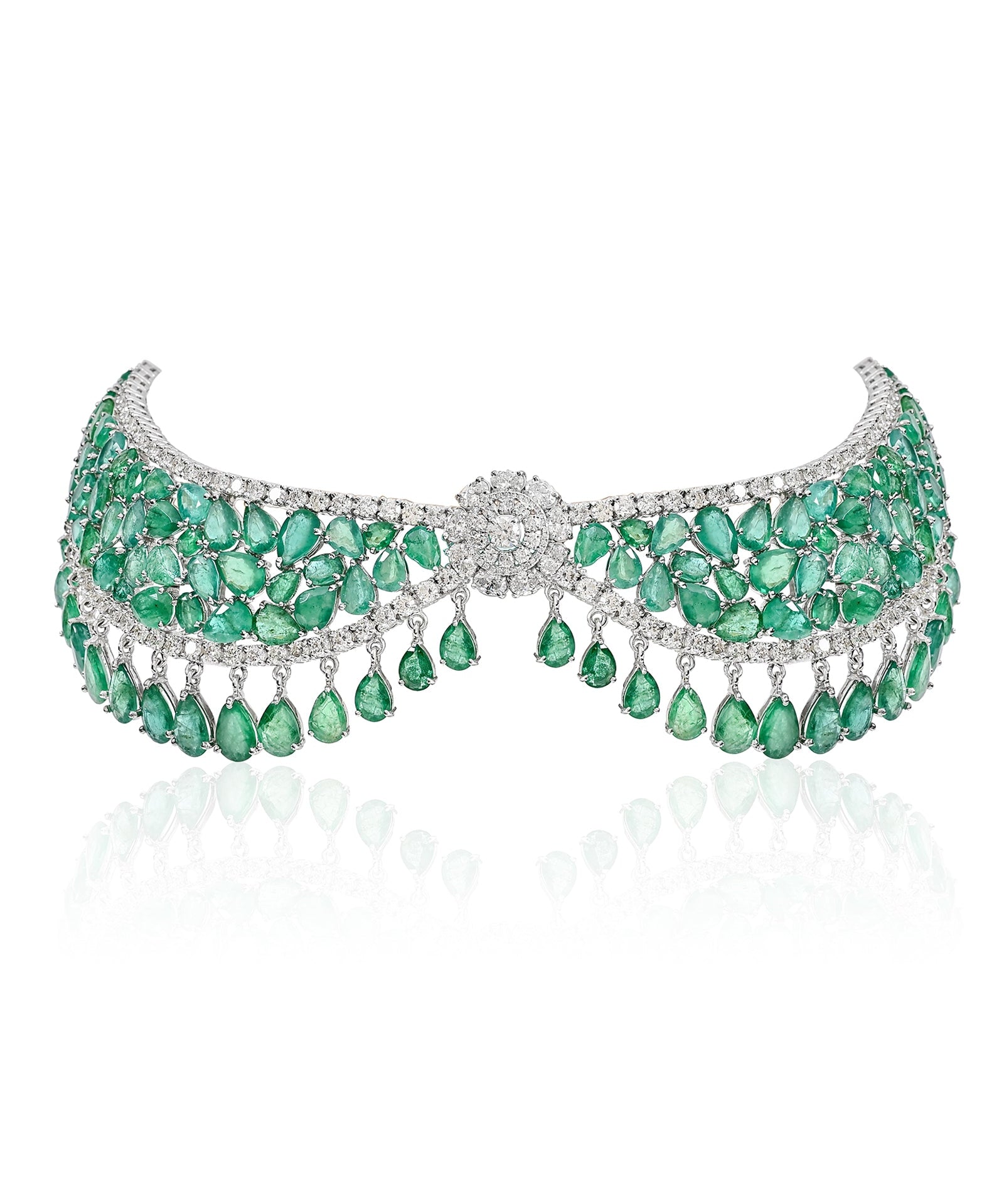 Emerald Bowline Collar | AMARIS JEWELS | Fine Jewelry 