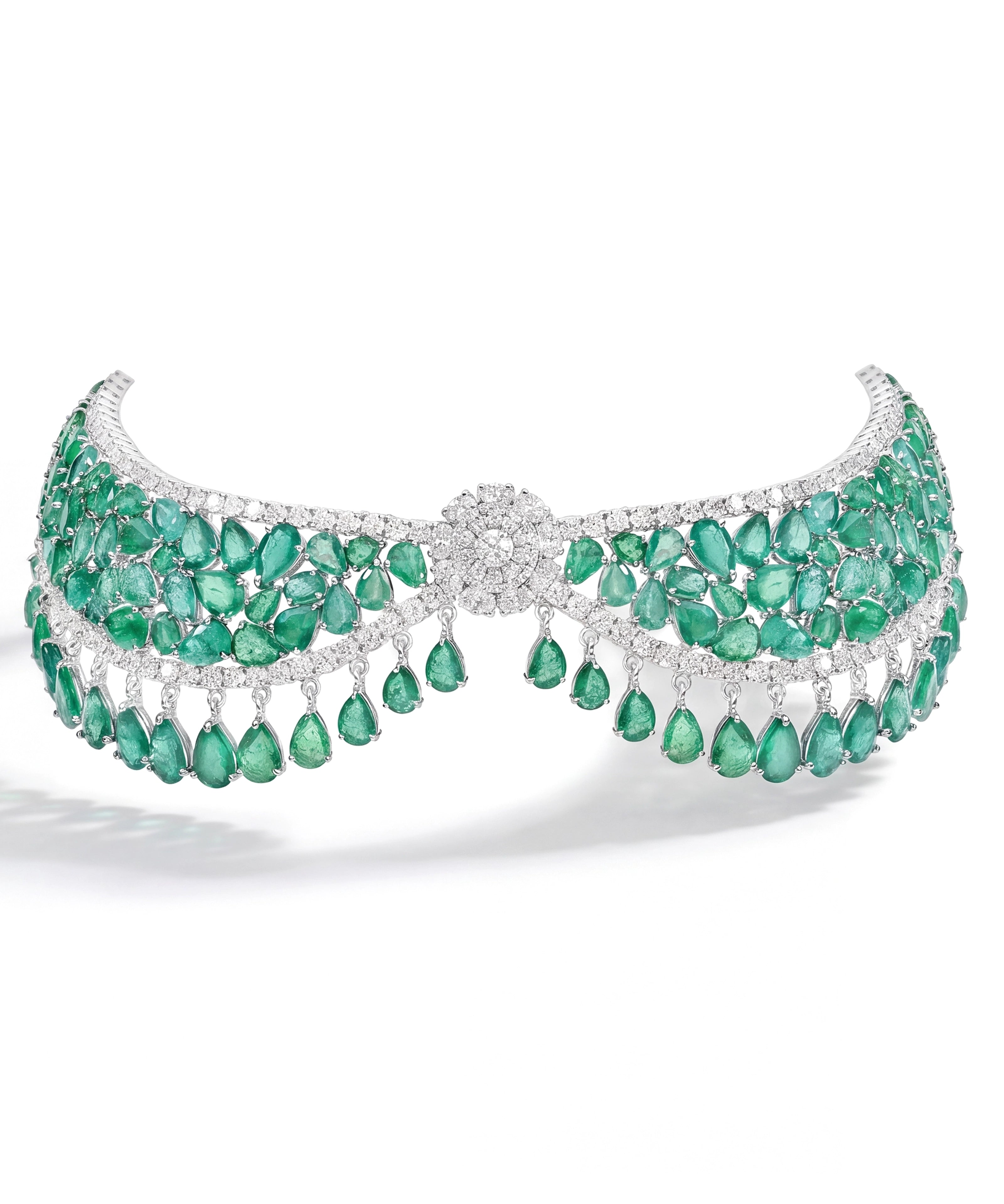 Emerald Bowline Collar | AMARIS JEWELS | Fine Jewelry