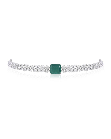 Emerald Chokehold Necklace