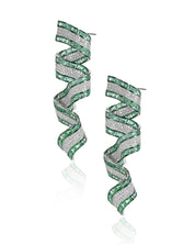 Emerald Confetti earrings | AMARIS JEWELS | Fine Jewelry 