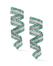 Emerald Confetti earrings | AMARIS JEWELS | Fine Jewelry