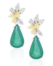 Emerald Descent Earrings | AMARIS JEWELS | Fine Jewelry 