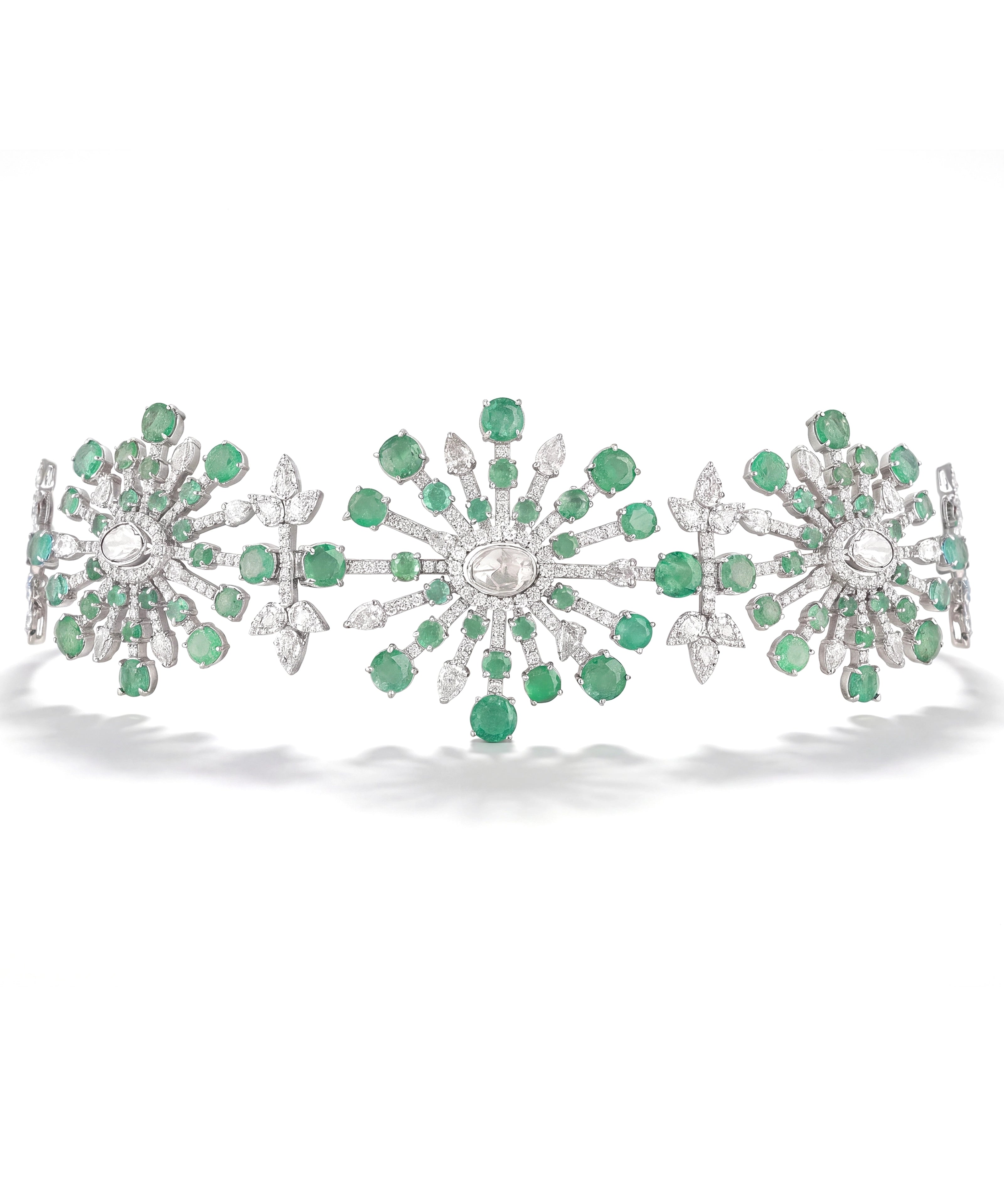 Emerald Dew Drops Choker | AMARIS JEWELS | Fine Jewelry