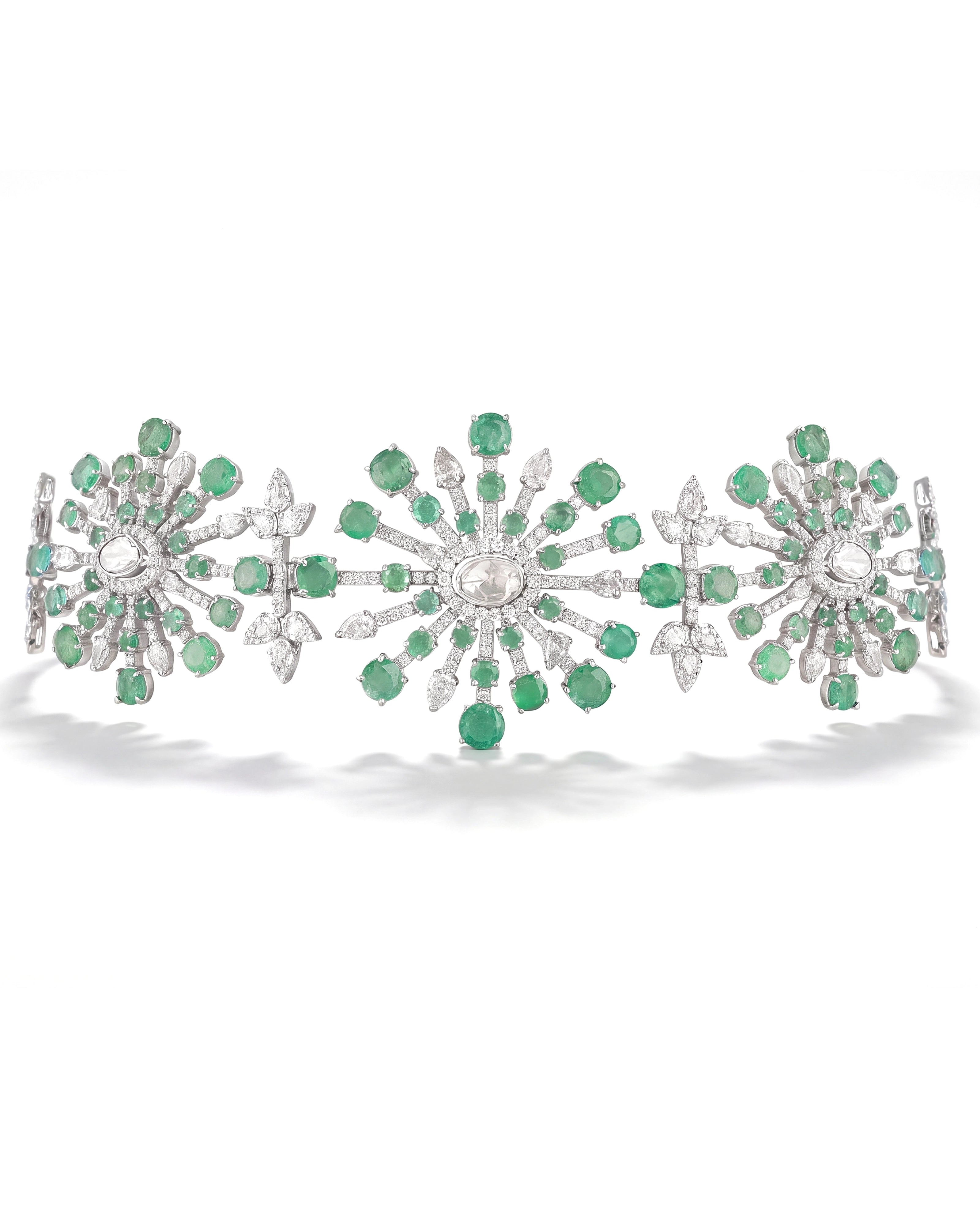 Emerald Dew Drops Choker | AMARIS JEWELS | Fine Jewelry