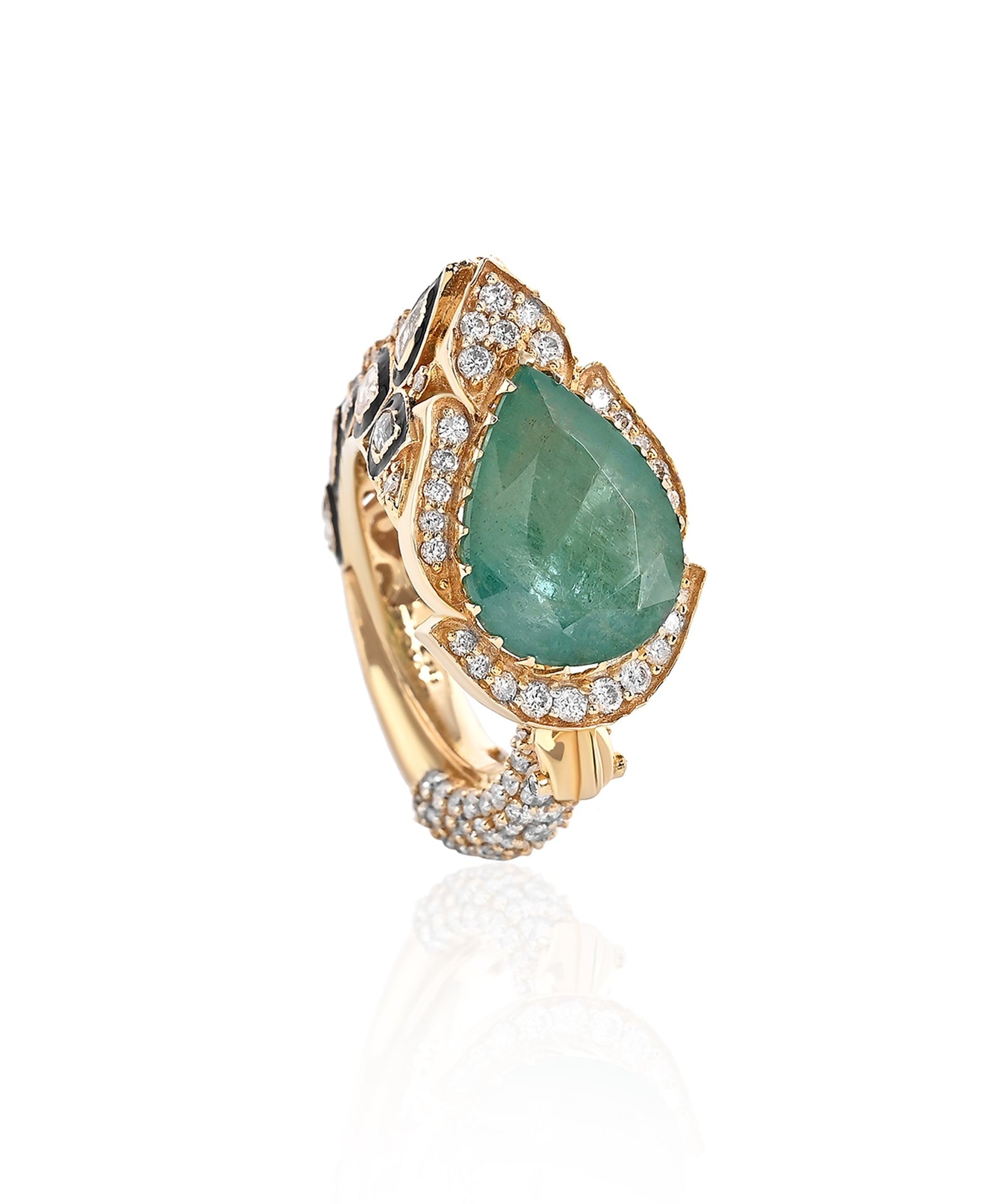 Emerald Dew Ring | AMARIS JEWELS | Fine Jewelry 