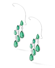 Emerald Drip Earrings | AMARIS JEWELS | Fine Jewelry