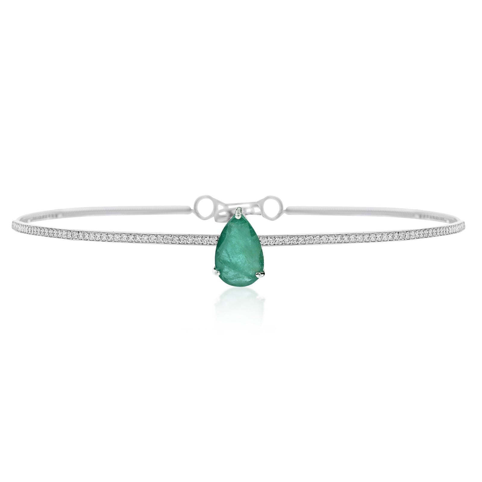 Emerald Drop Choker | AMARIS JEWELS | Fine Jewelry 