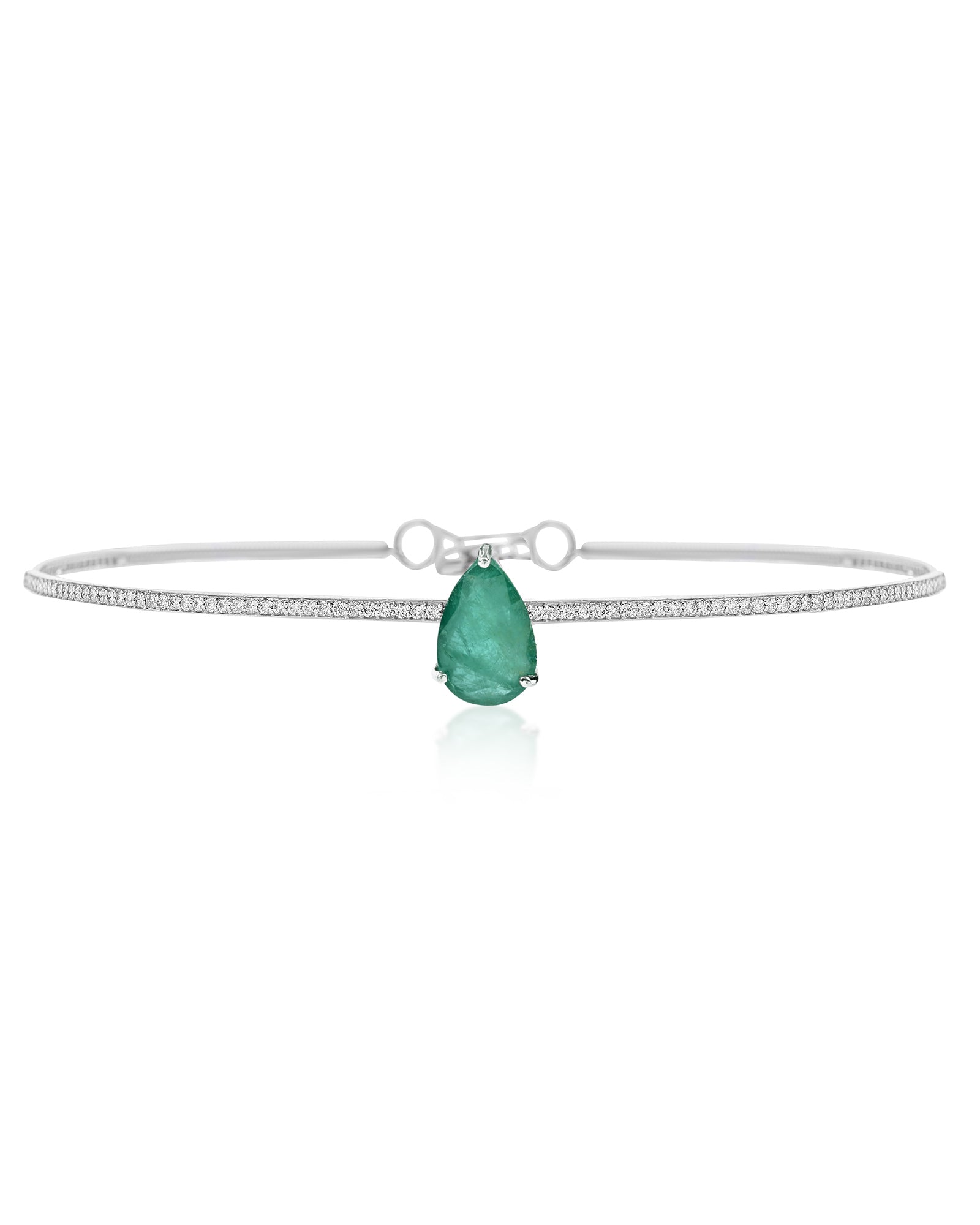 Emerald Drop Choker | AMARIS JEWELS | Fine Jewelry 