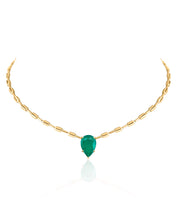 Emerald Drop Necklace | AMARIS JEWELS | Fine Jewelry