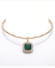 Emerald Drop Torque | AMARIS JEWELS | Fine Jewelry