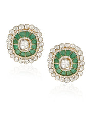 Emerald Duet Earrings | AMARIS JEWELS | Fine Jewelry 