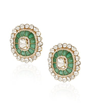 Emerald Duet Earrings | AMARIS JEWELS | Fine Jewelry 