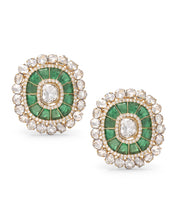 Emerald Duet Earrings | AMARIS JEWELS | Fine Jewelry